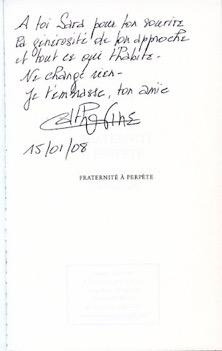 Dédicace Catherine